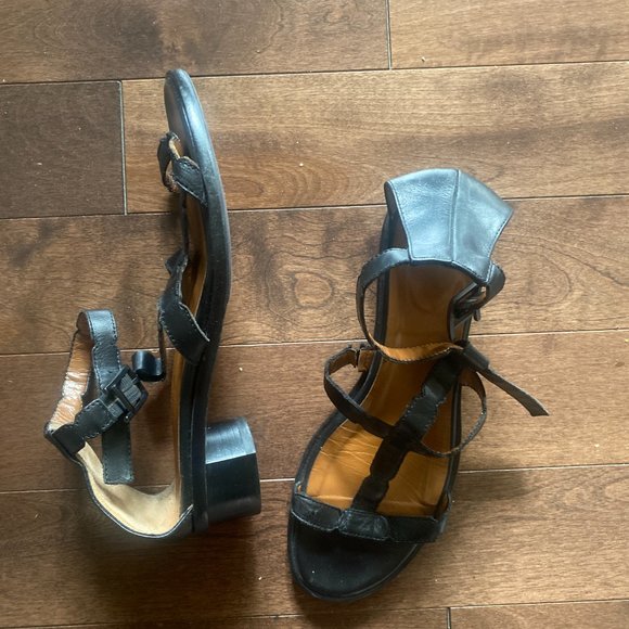 Aquatalia leather sandals 7.5 - Made in Italy - Picture 2 of 7